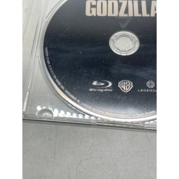 Godzilla blue ray WB 2014 English action movie READ - Picture 3 of 5